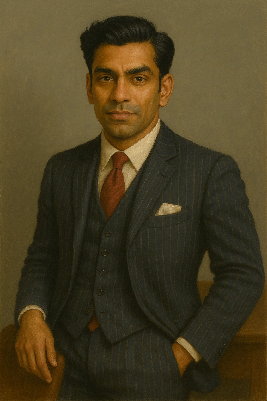 Portrait of Harish M.K. Patel, Executive Director
